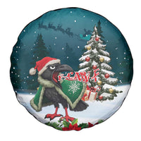 F Caw F Raven Santa Spare Tire Cover Funny Christmas - Wonder Print Shop