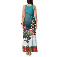 F Caw F Raven Santa Tank Maxi Dress Funny Christmas - Wonder Print Shop
