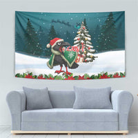 F Caw F Raven Santa Tapestry Funny Christmas - Wonder Print Shop