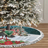 F Caw F Raven Santa Tree Skirt Funny Christmas - Wonder Print Shop
