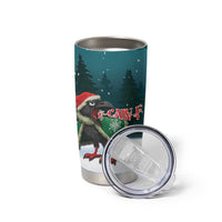 F Caw F Raven Santa Tumbler Cup Funny Christmas - Wonder Print Shop