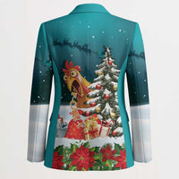 F Caw F Chicken Blazer Funny Christmas - Wonder Print Shop