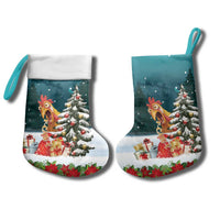 F Caw F Chicken Christmas Stocking Funny Christmas - Wonder Print Shop