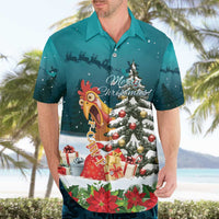 F Caw F Chicken Hawaiian Shirt Funny Christmas - Wonder Print Shop