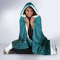 F Caw F Chicken Hooded Blanket Funny Christmas - Wonder Print Shop