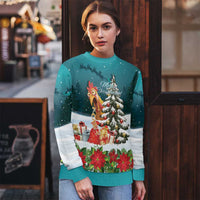F Caw F Chicken Ugly Christmas Sweater Funny Christmas - Wonder Print Shop