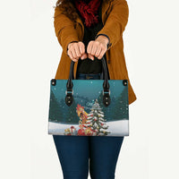 F Caw F Chicken Leather Bag Funny Christmas - Wonder Print Shop