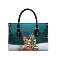 F Caw F Chicken Leather Bag Funny Christmas - Wonder Print Shop