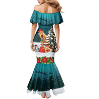 F Caw F Chicken Mermaid Dress Funny Christmas - Wonder Print Shop