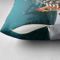 F Caw F Chicken Pillow Cover Funny Christmas - Wonder Print Shop
