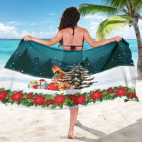 F Caw F Chicken Sarong Funny Christmas - Wonder Print Shop