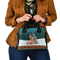 F Caw F Chicken Shoulder Handbag Funny Christmas - Wonder Print Shop
