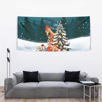 F Caw F Chicken Tapestry Funny Christmas - Wonder Print Shop