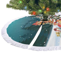 F Caw F Chicken Tree Skirt Funny Christmas - Wonder Print Shop