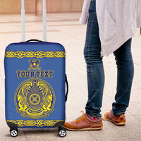 Custom Kazakhstan Hockey Luggage Cover Go Kazakh - Wonder Print Shop