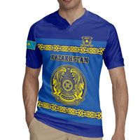 Custom Kazakhstan Hockey Rugby Jersey Go Kazakh - Wonder Print Shop