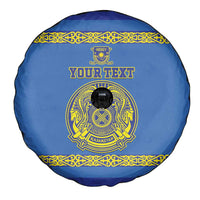 Custom Kazakhstan Hockey Spare Tire Cover Go Kazakh - Wonder Print Shop