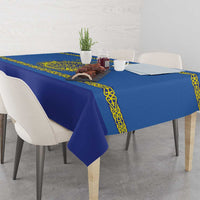 Custom Kazakhstan Hockey Tablecloth Go Kazakh - Wonder Print Shop