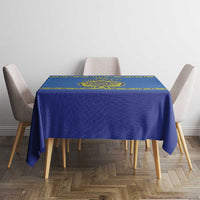 Custom Kazakhstan Hockey Tablecloth Go Kazakh - Wonder Print Shop