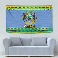 Gabon Christmas Tapestry Coat Of Arms Joyeux Noel - Wonder Print Shop