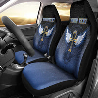 Personalised Egyptian Ankh Car Seat Cover Egypt Hieroglyphs Pattern