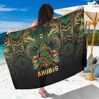 Egypt Anubis Sarong Golden Ancient Egypt Pattern