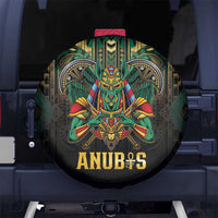 Egypt Anubis Spare Tire Cover Golden Ancient Egypt Pattern