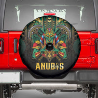 Egypt Anubis Spare Tire Cover Golden Ancient Egypt Pattern