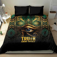 Egypt Eye of Horus Bedding Set Truth Know Thyself