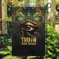 Egypt Eye of Horus Garden Flag Truth Know Thyself
