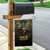 Egypt Eye of Horus Garden Flag Truth Know Thyself