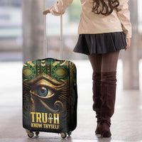 Egypt Eye of Horus Luggage Cover Truth Know Thyself