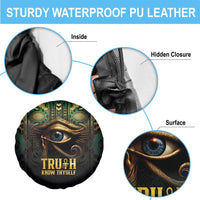 Egypt Eye of Horus Spare Tire Cover Truth Know Thyself