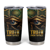 Egypt Eye of Horus Tumbler Cup Truth Know Thyself