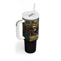 Egypt Eye of Horus Tumbler With Handle Truth Know Thyself