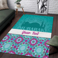 Personalised Eid Mubarak Area Rug Eid al-Fitr