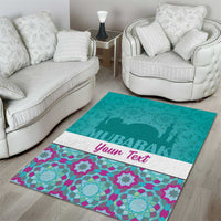 Personalised Eid Mubarak Area Rug Eid al-Fitr