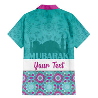 Personalised Eid Mubarak Family Matching Mermaid Dress and Hawaiian Shirt Eid al-Fitr