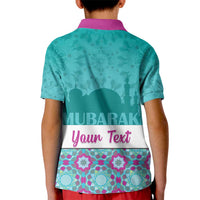 Personalised Eid Mubarak Kid Polo Shirt Eid al-Fitr