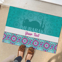 Personalised Eid Mubarak Rubber Doormat Eid al-Fitr