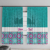 Personalised Eid Mubarak Window Curtain Eid al-Fitr