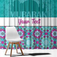 Personalised Eid Mubarak Window Curtain Eid al-Fitr