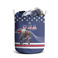 USA Ice Hockey Laundry Basket Eagle Mascot