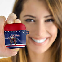 USA Ice Hockey AirPods Case Eagle Mascot