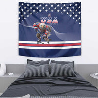 USA Ice Hockey Tapestry Eagle Mascot