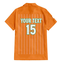 Custom Ivory Coast Football Family Matching Mermaid Dress and Hawaiian Shirt Come On Elephants