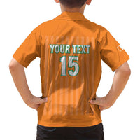 Custom Ivory Coast Football Family Matching Tank Maxi Dress and Hawaiian Shirt Come On Elephants