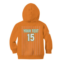Custom Ivory Coast Football Kid Hoodie Come On Elephants