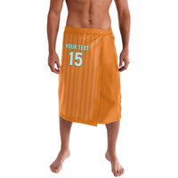 Custom Ivory Coast Football Lavalava Come On Elephants