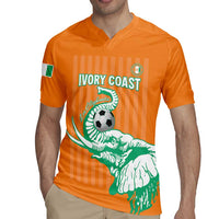 Custom Ivory Coast Football Rugby Jersey Come On Elephants